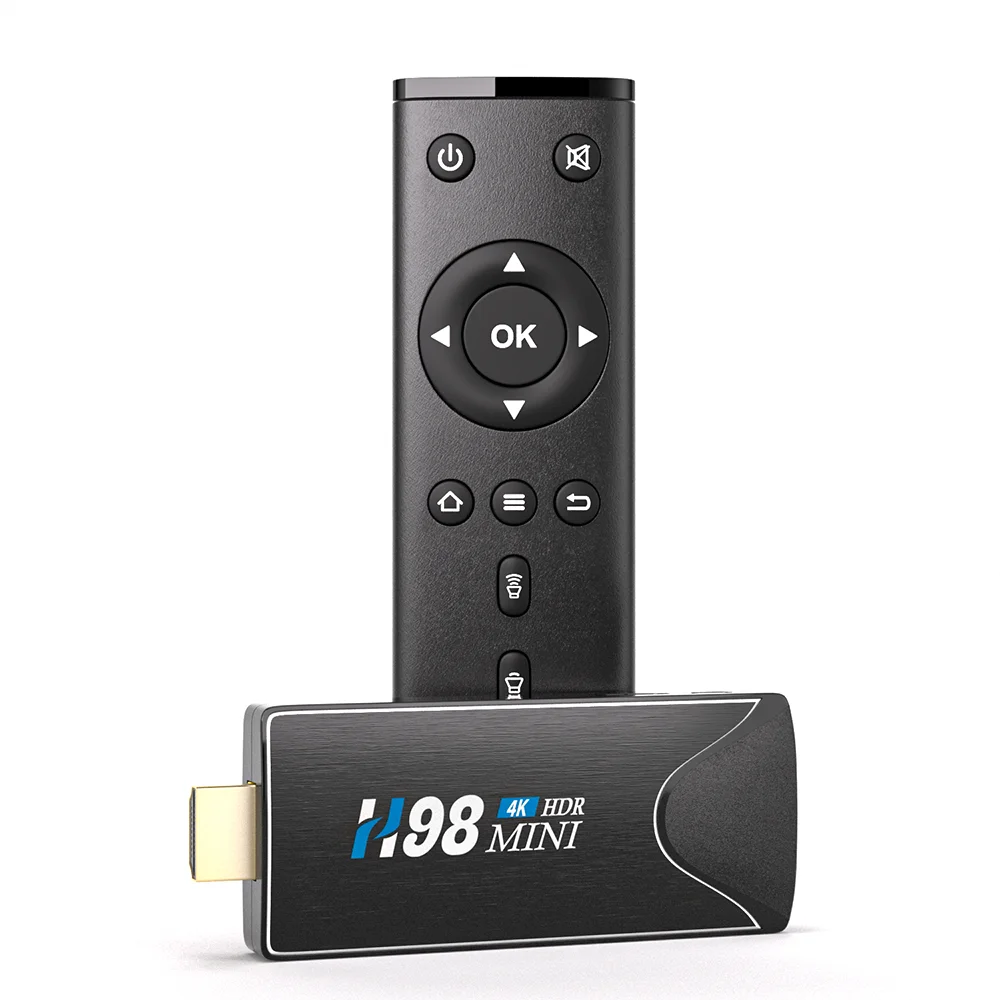 20 / H98mini Ʈ TV ƽ ȵ̵10.0 TV ڽ 2GB 16GB Allwinner H616 OTG 3D 4K HDR Wifi ̵ ÷̾ ̴ USB TV 